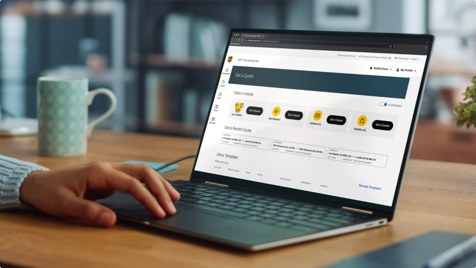 UPS Forwarding Hub | UPS Supply Chain Solutions - 日本